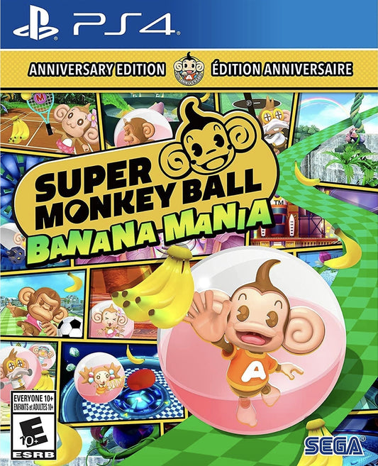 SUPER MONKEY BALL BANANA MANIA (ANNIVERS  - PS4