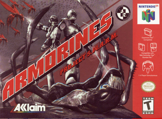 ARMORINES PROJECT SWARM  - N64