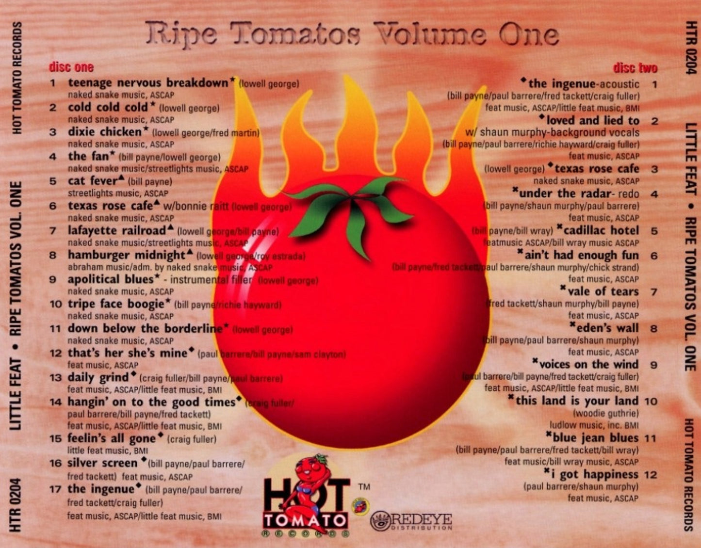 LITTLE FEAT  - RIPE TOMATOS