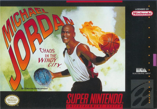 MICHAEL JORDAN: CHAOS IN THE WINDY CITY  - SNES