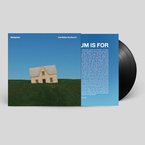 MICHIGANDER - OVER BEFORE YOU KNOW IT (BLACK VINYL)
