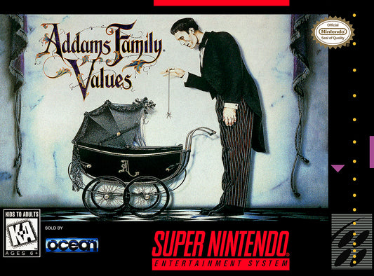 ADDAMS FAMILY VALUES  - SNES