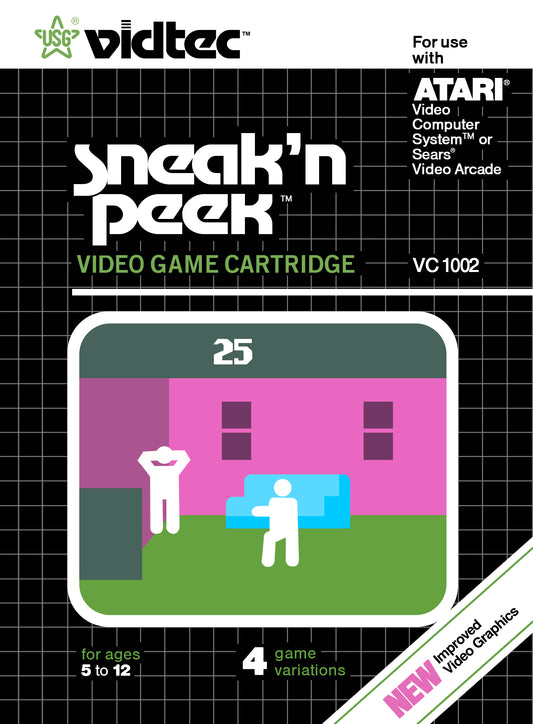 SNEAK 'N PEEK  - ATARI2600