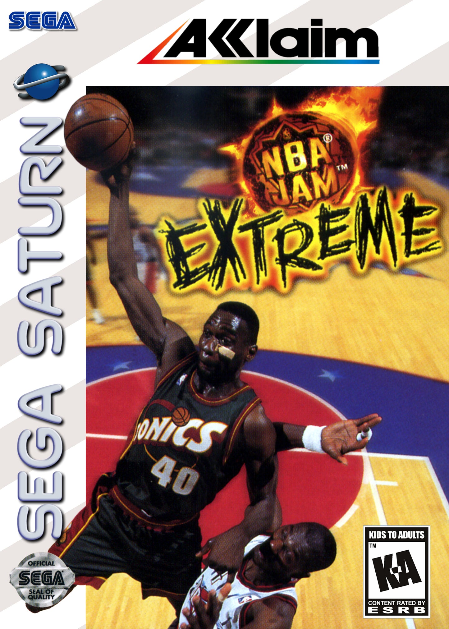NBA JAM EXTREME  - SATURN