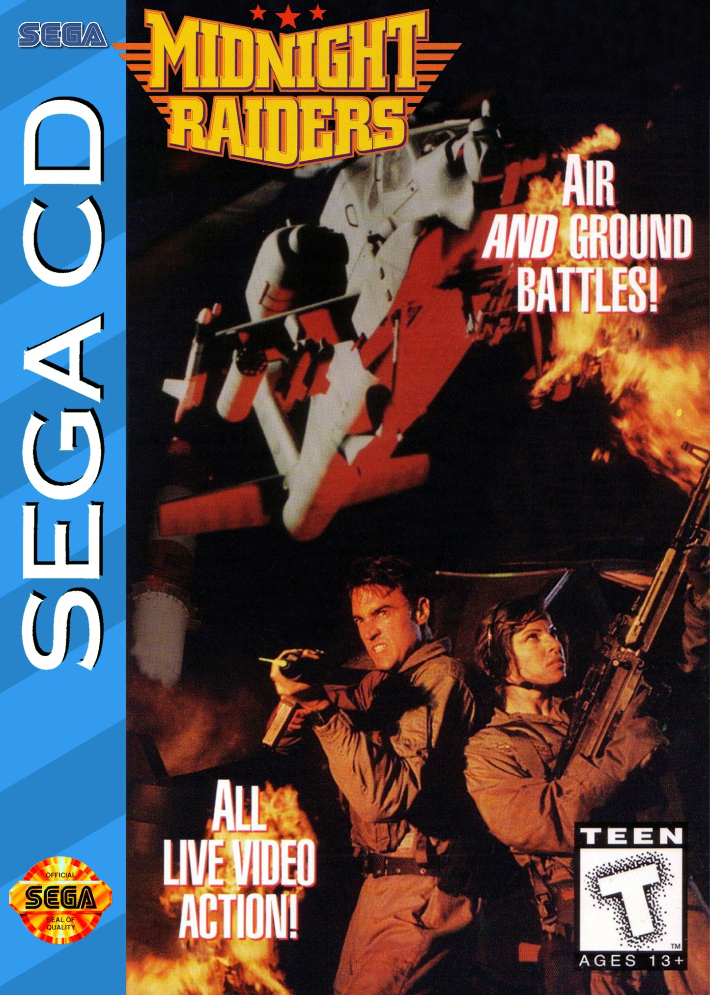 MIDNIGHT RAIDERS  - SEGACD