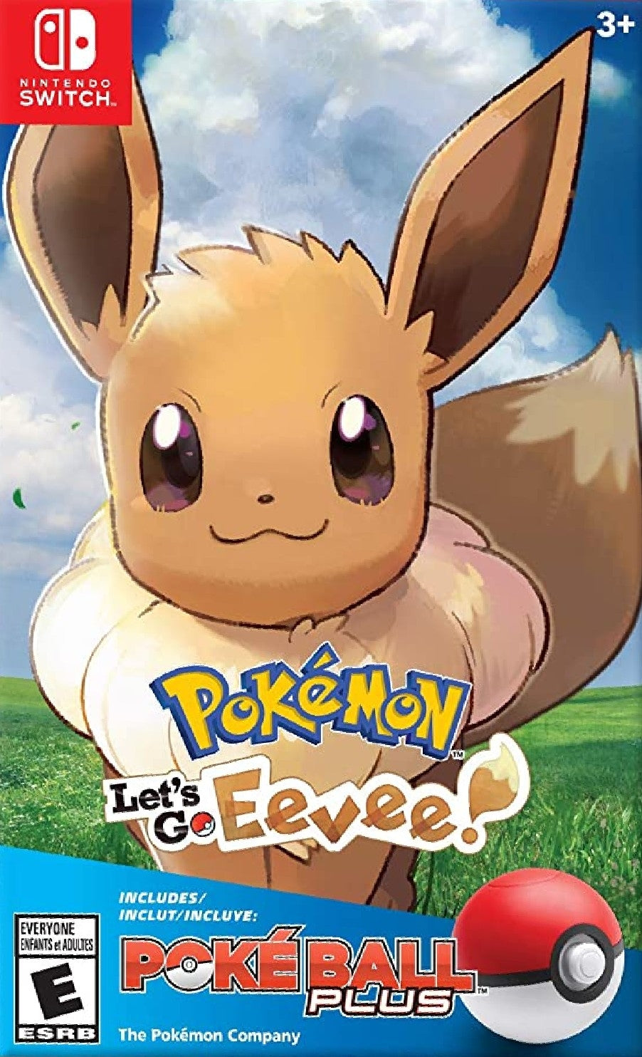 POKEMON: LET'S GO EEVEE (W/POKEBALL)  - SWITCH