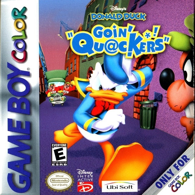 DONALD DUCK: GOIN' QUACKERS  - GBC