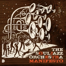 THE SOULJAZZ ORCHESTRA - MANIFESTO (TRANSLUCENT ORANGE EDITION) [LP]