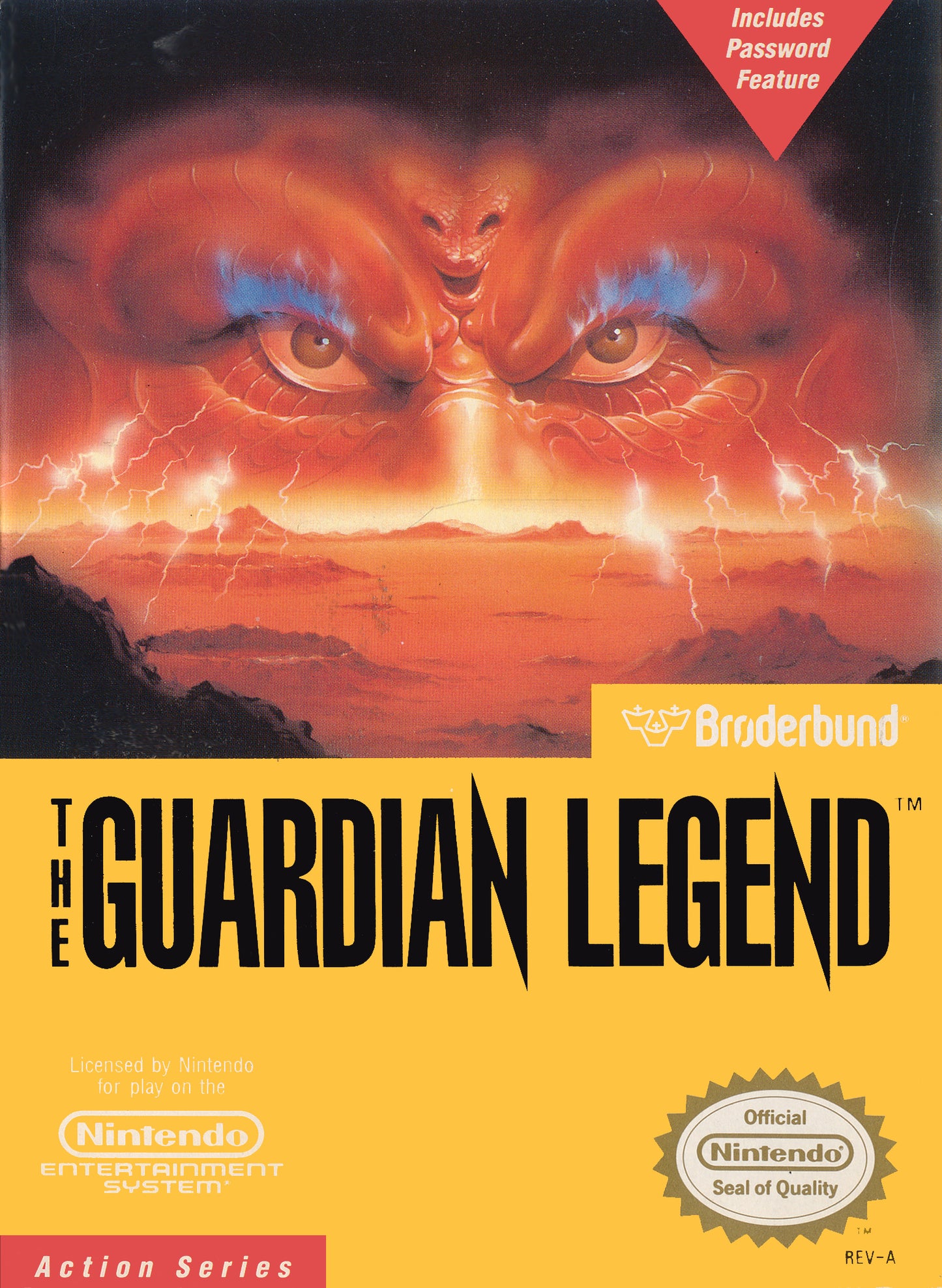 GUARDIAN LEGEND  - NES