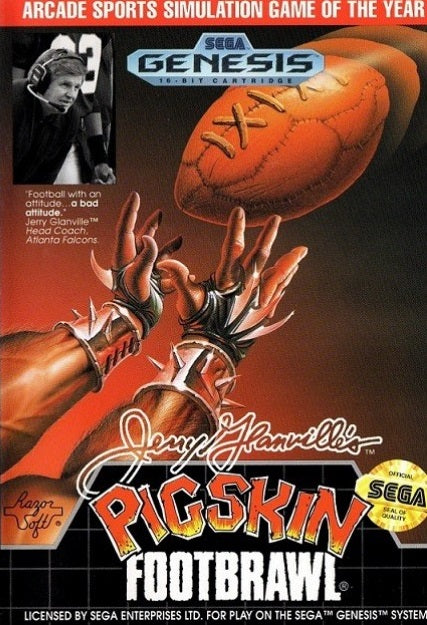JERRY GLANVILLE'S PIGSKIN FOOTBRAWL  - GENESIS