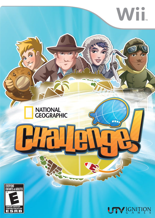 NATIONAL GEOGRAPHIC CHALLENGE!  - WII