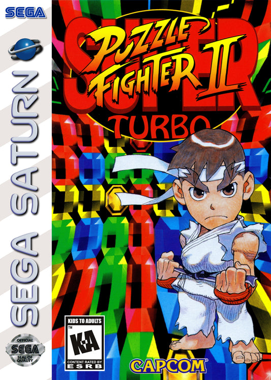 SUPER PUZZLE FIGHTER II TURBO  - SATURN