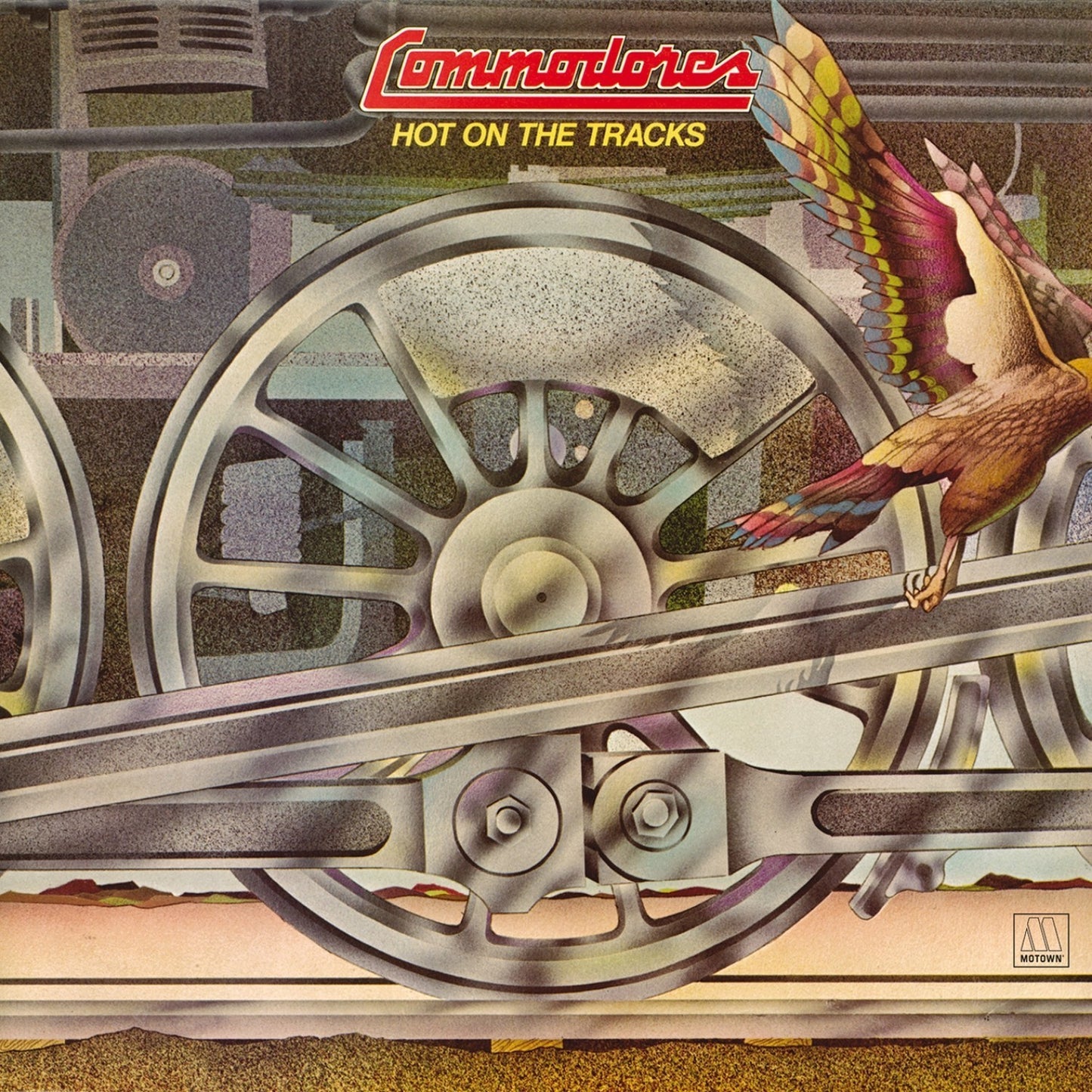 COMMODORES  - HOT ON THE TRACKS
