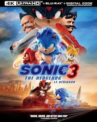 SONIC THE HEDGEHOG 3  - BLU-4K-INC. BLU COPY