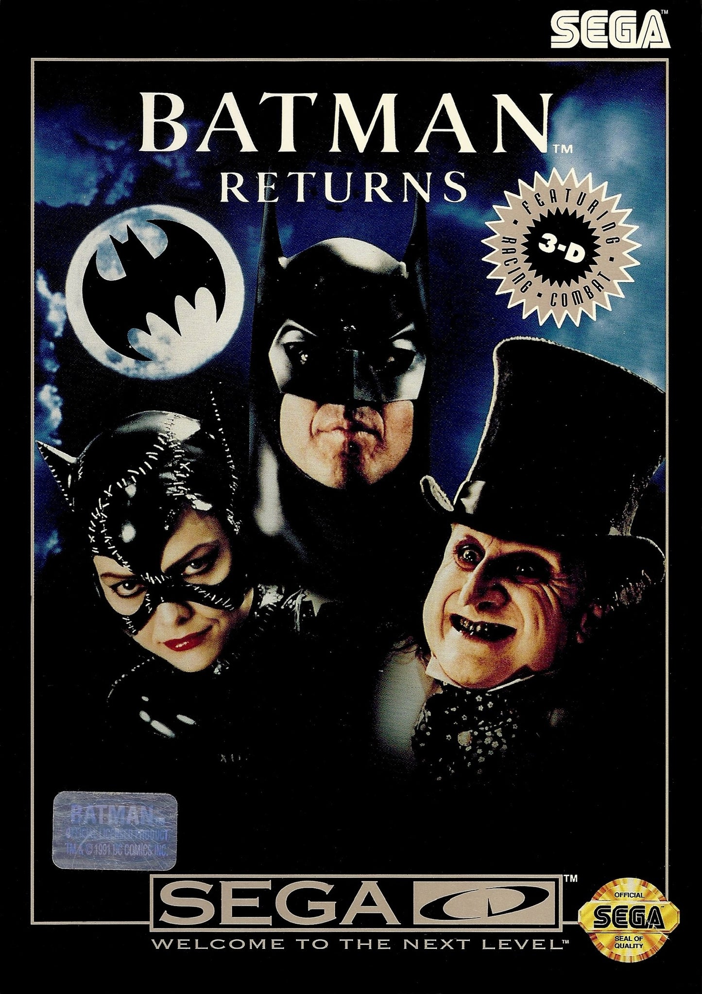 BATMAN RETURNS  - SEGACD