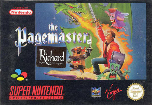 PAGEMASTER  - SNES