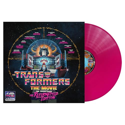 TRANSFORMERS - THE MOVIE, THE SOUNDTRACK, THE REFORMATTED EDITION (ENERGON PINK VINYL)