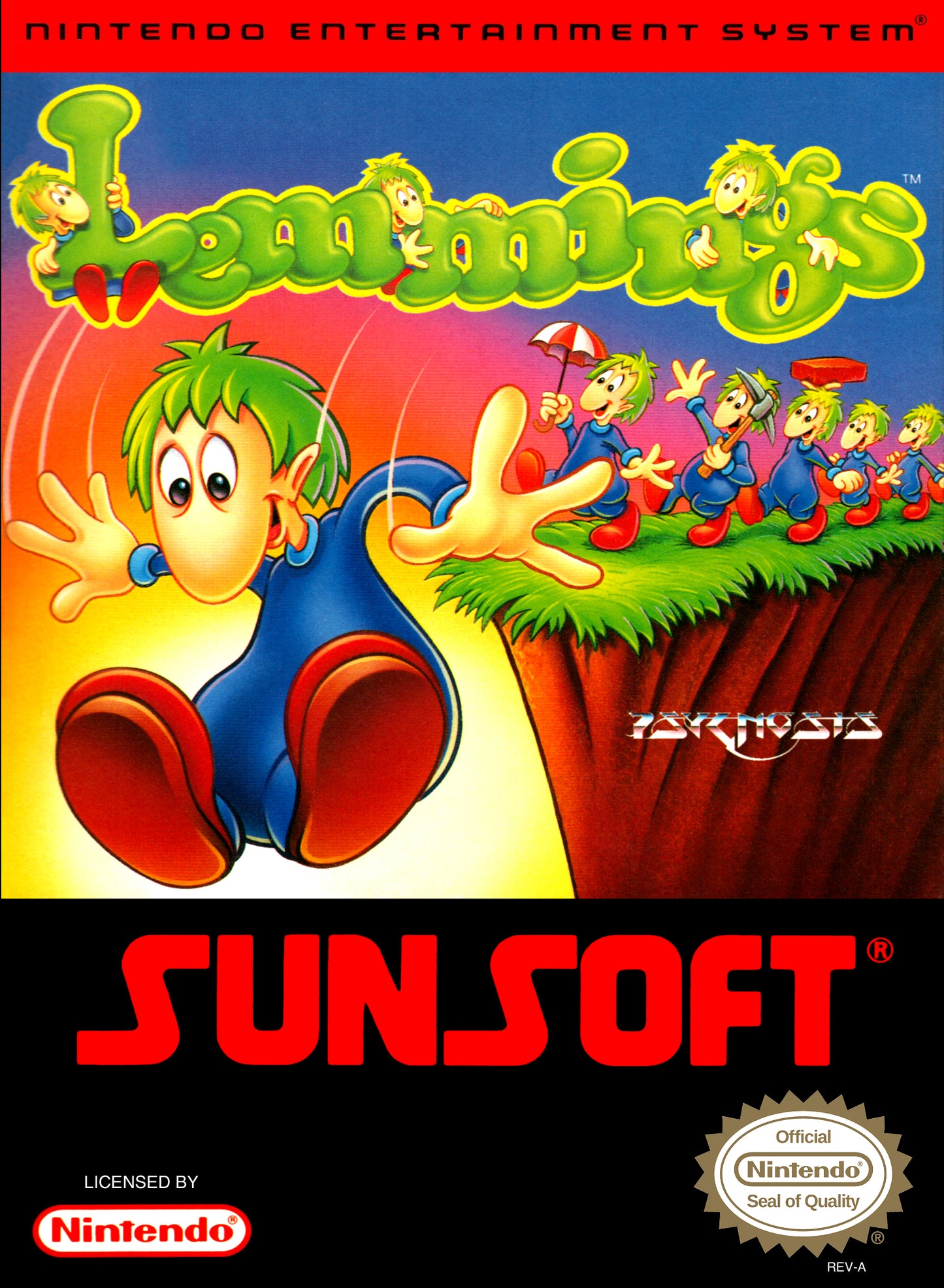 LEMMINGS  - NES