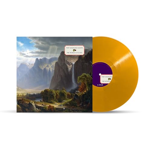 THEY MIGHT BE GIANTS - THE WORLD IS TO DIG (HONEY MUSTARD VINYL)