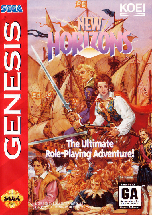 UNCHARTED WATERS: NEW HORIZONS  - GENESIS