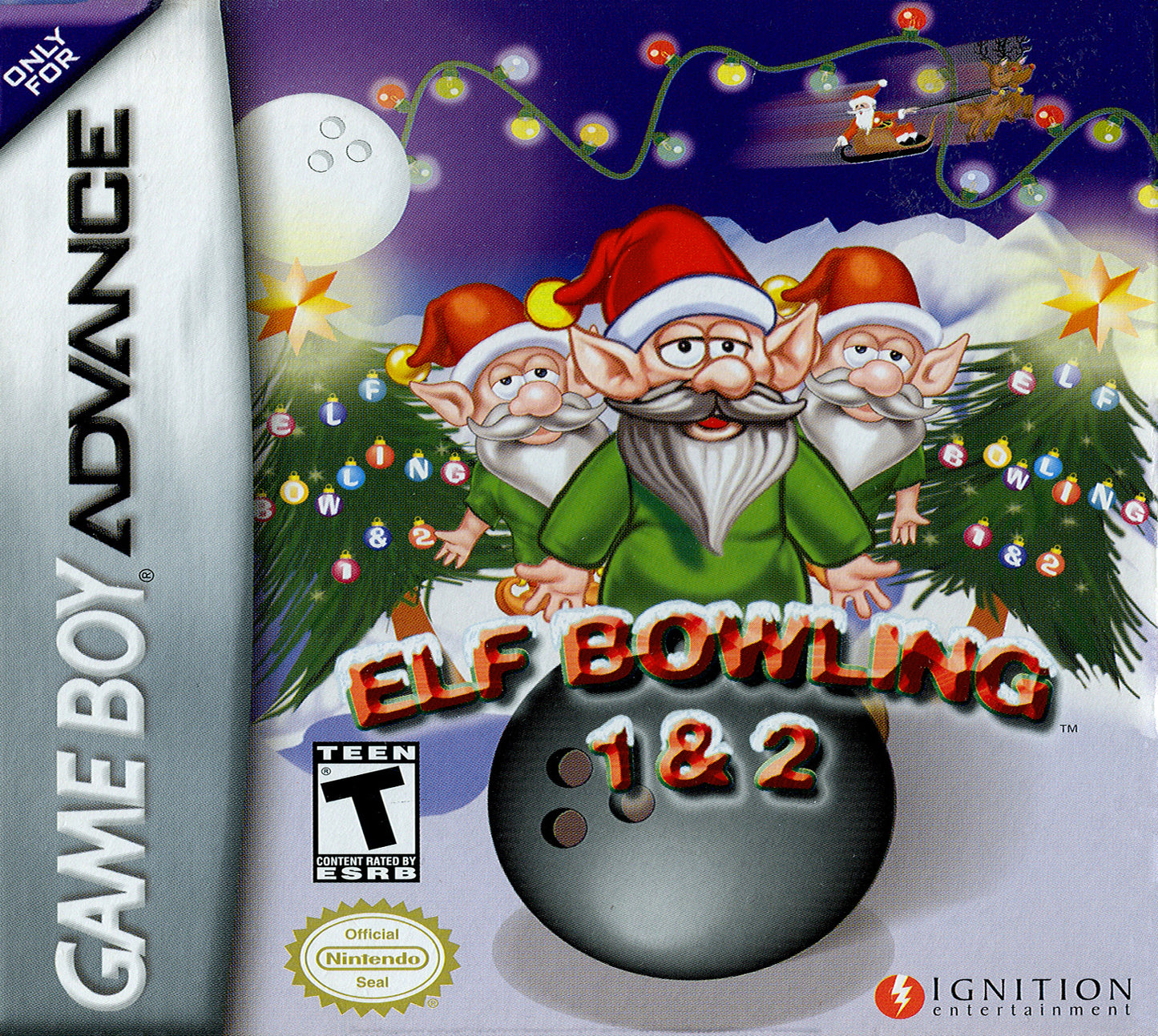 ELF BOWLING 1 & 2  - GBA