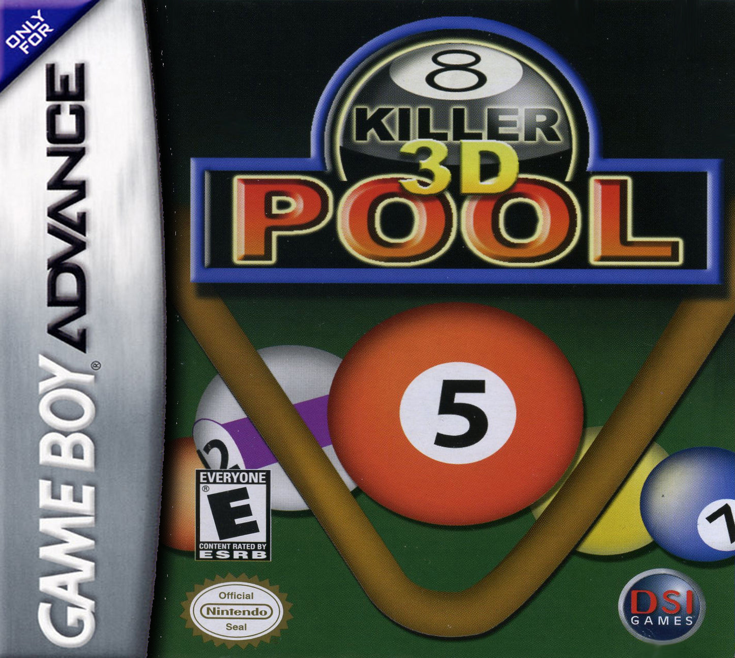 KILLER 3D POOL  - GBA