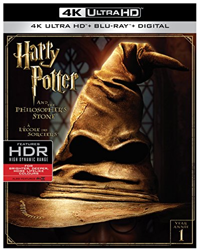 HARRY POTTER & THE PHILOSOPHER'S STONE (BILINGUAL) [4K UHD + BLU-RAY + DIGITAL]