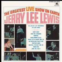 JERRY LEE LEWIS - THE GREATEST LIVE SHOW ON EARTH [LP]