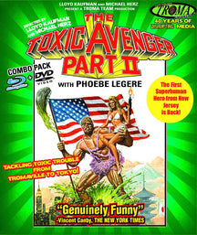 THE TOXIC AVENGER PART II [BLU-RAY/DVD]