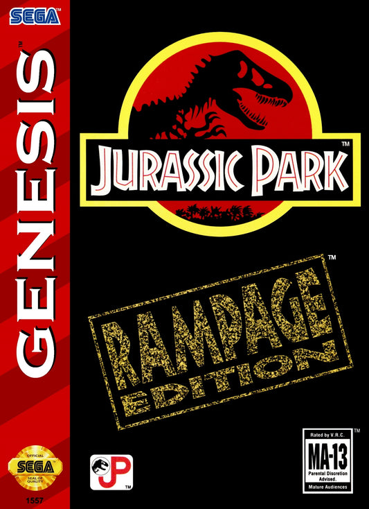 JURASSIC PARK: RAMPAGE EDITION  - GENESIS