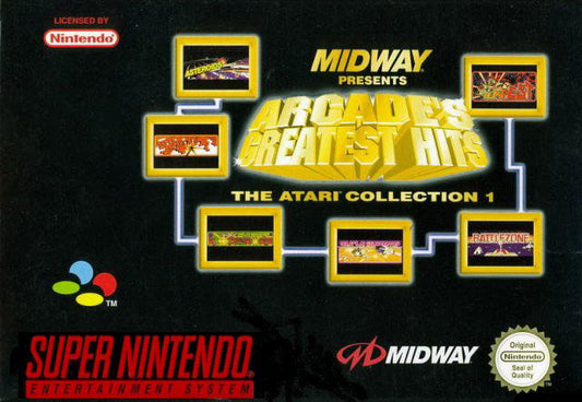 ARCADE'S GREATEST HITS: ATARI COLLECTION  - SNES