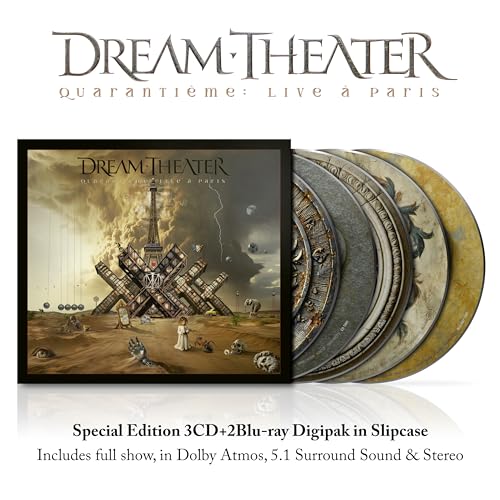 DREAM THEATER - QUARANTIEME: LIVE A PARIS (SPECIAL EDITION 3CD+2BLURAY DIGIPAK) (CD)