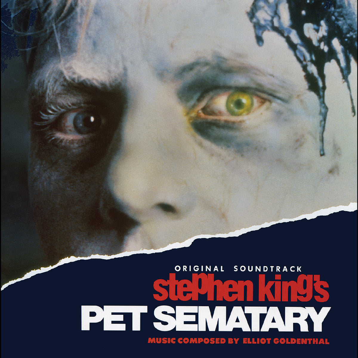 GOLDENTHAL, ELLIOT - STEPHEN KING'S PET SEMATARY (MUSIC FROM THE MOTION PICTURE) (NEON GREEN WITH ORANGE SWIRL "DEAD CATSEYE" VINYL)