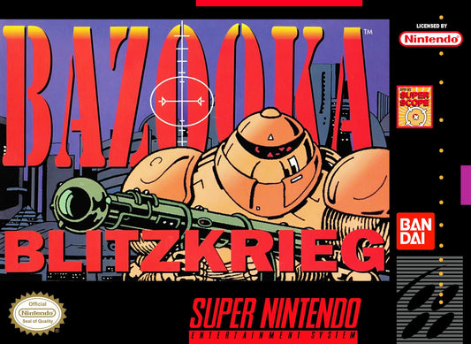 BAZOOKA BLITZKRIEG  - SNES