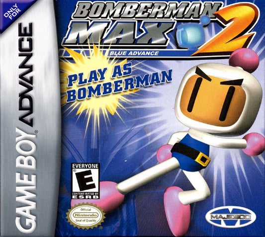 BOMBERMAN MAX 2 BLUE ADVANCE  - GBA