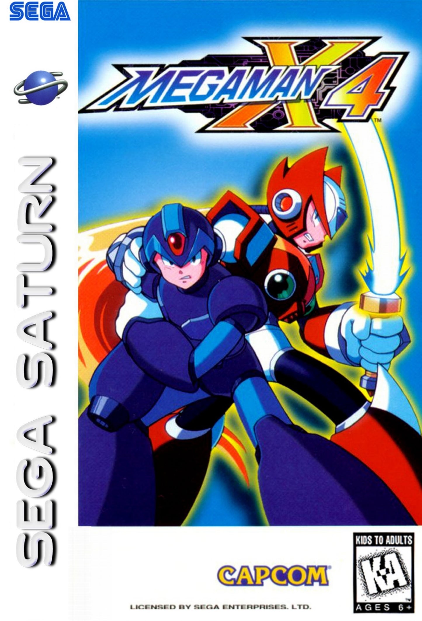 MEGA MAN X4  - SATURN