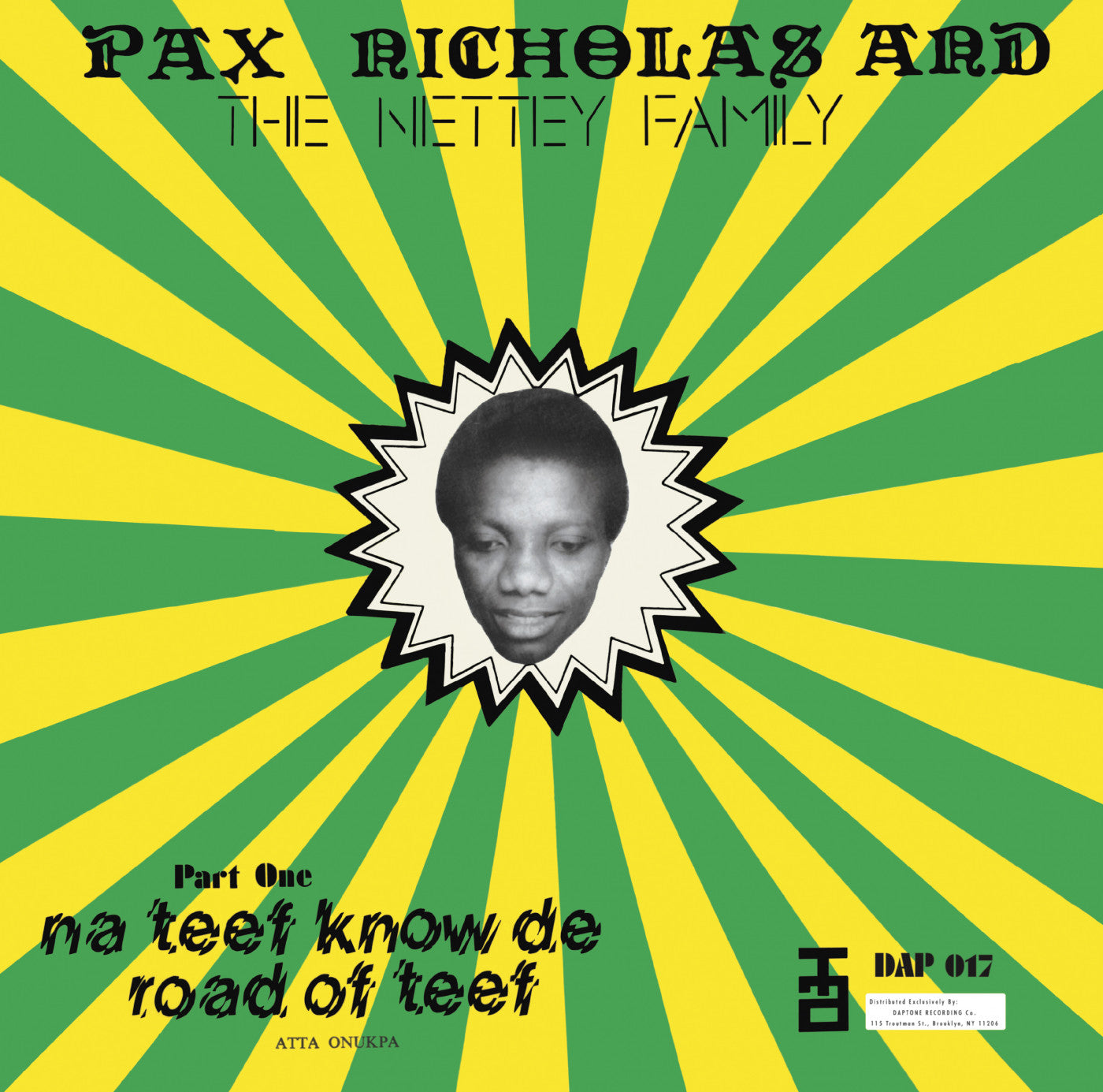 PAX NICHOLAS AND THE NETTY FAMILY - NA TEEF KNOW DE ROAD OF TEEF