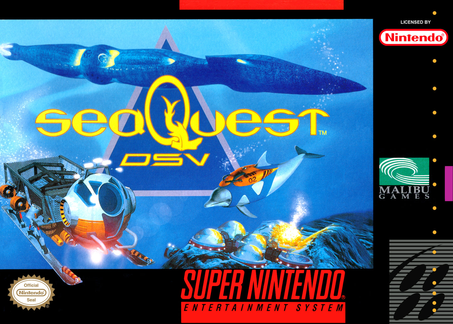 SEA QUEST DSV  - SNES