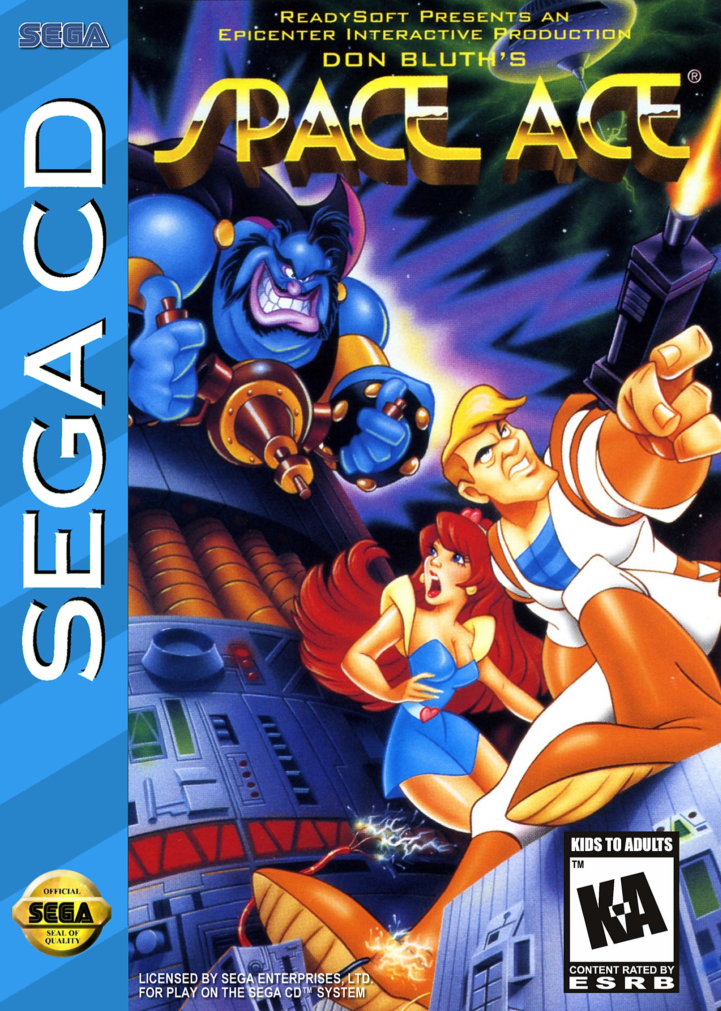 SPACE ACE  - SEGACD