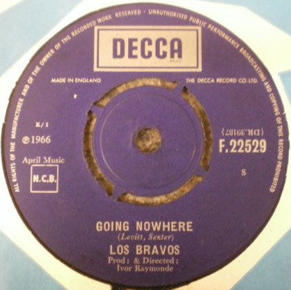 LOS BRAVOS  - GOING NOWHERE