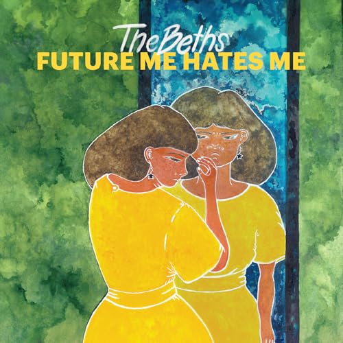 THE BETHS - FUTURE ME HATES ME - BLUE AND RED A/B SIDE VINYL