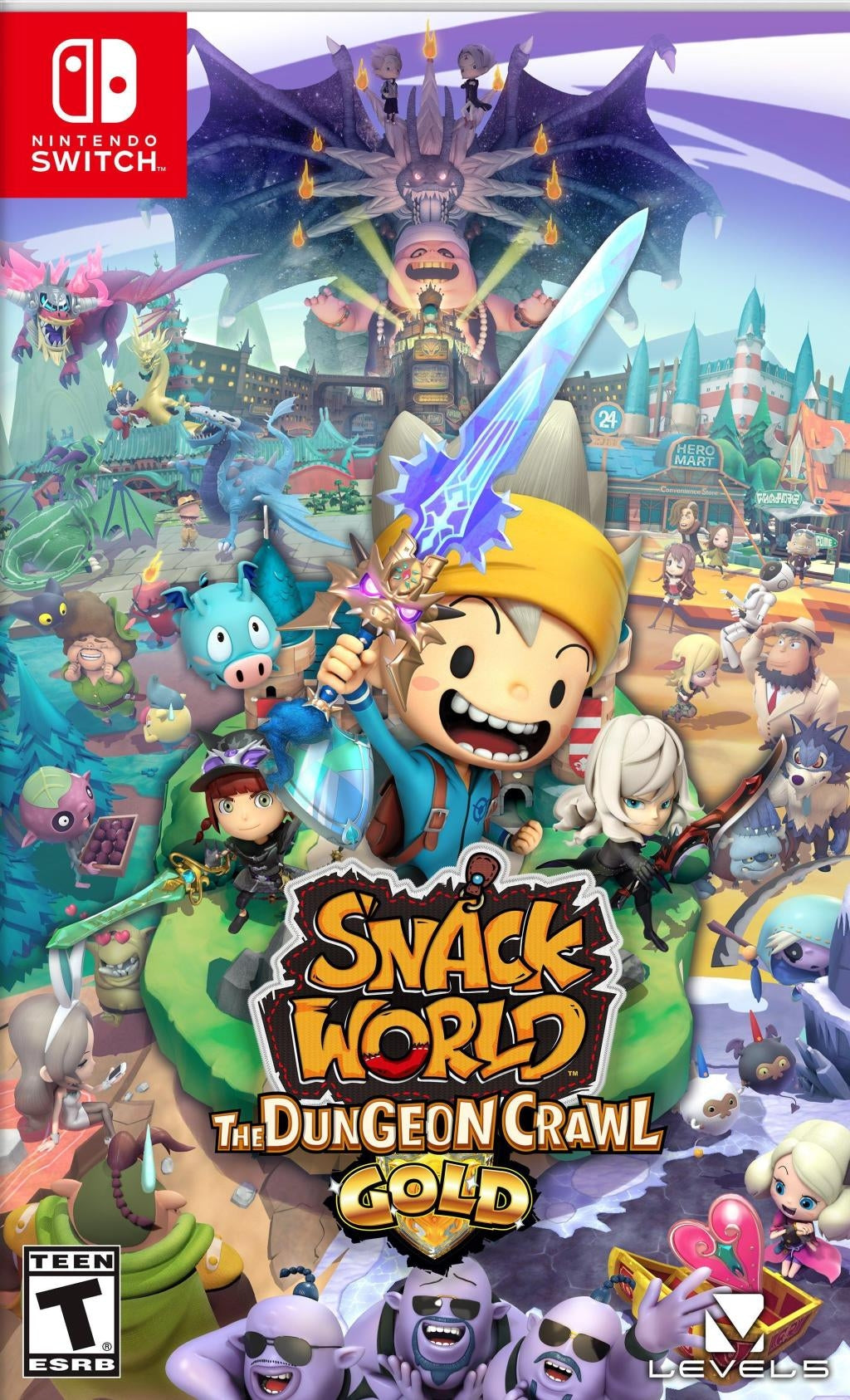 SNACK WORLD: THE DUNGEON CRAWL GOLD  - SWITCH