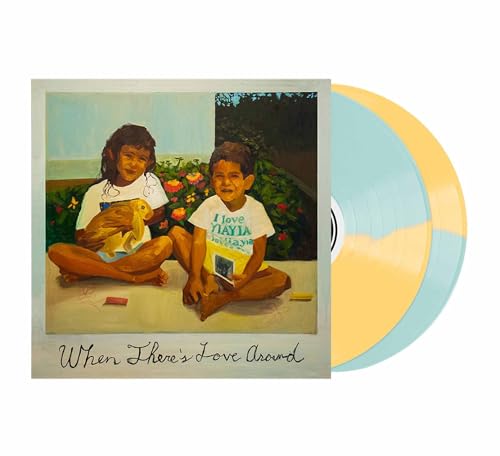 WHEN THERES LOVE AROUND (BLUE/YELLOW VINYL)-KIEFER