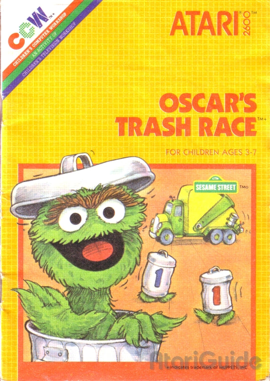 OSCAR'S TRASH RACE  - ATARI2600
