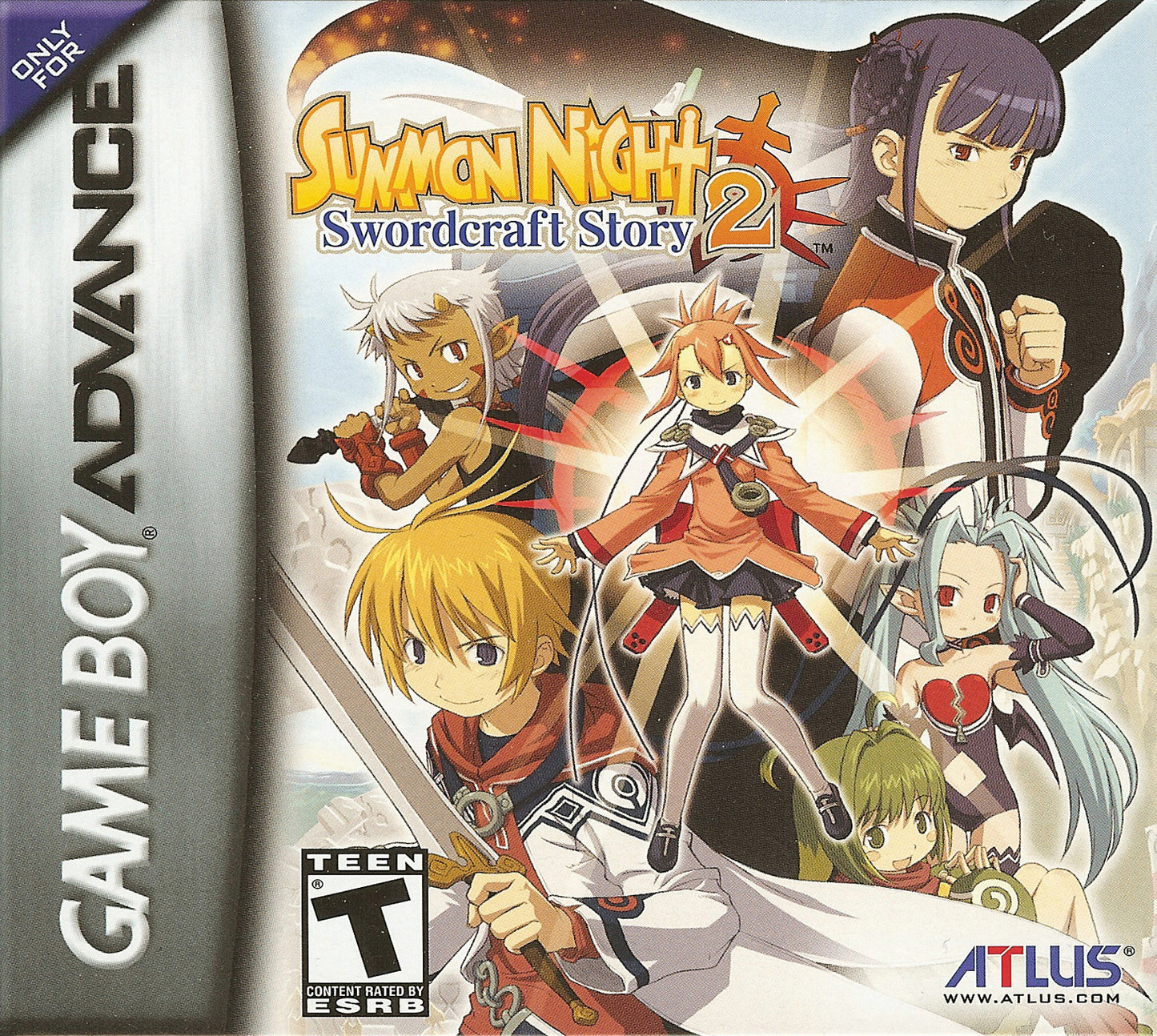 SUMMON NIGHT: SWORDCRAFT STORY 2  - GBA