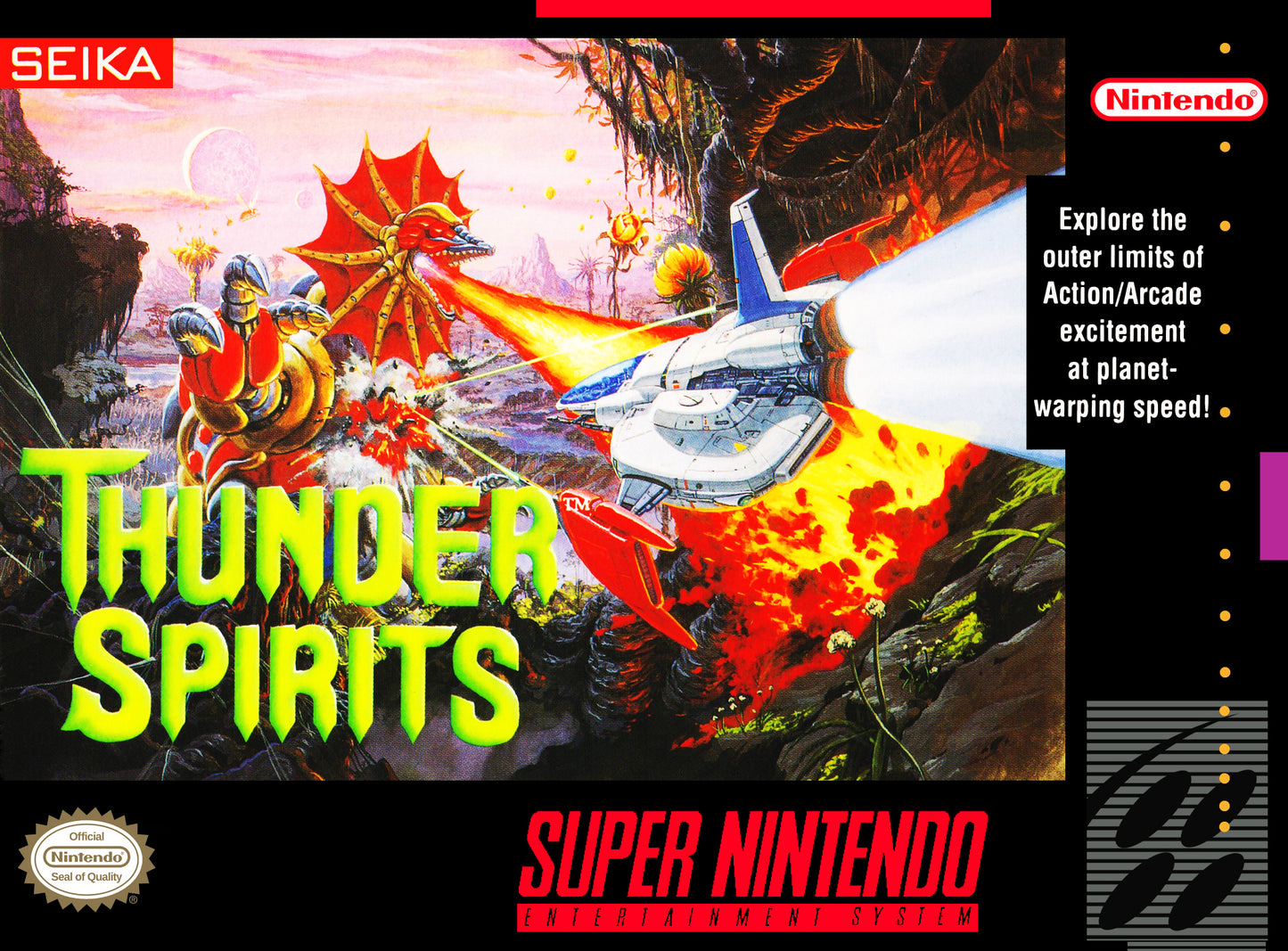 THUNDER SPIRITS  - SNES