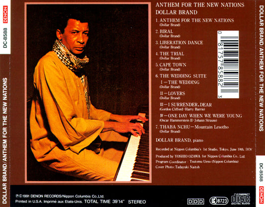 DOLLAR BRAND  - ANTHEM FOR THE NEW NATIONS