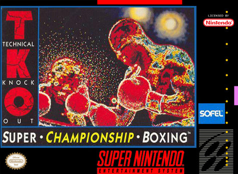 TKO SUPER CHAMPIONSHIP BOXING  - SNES (W/BOX)