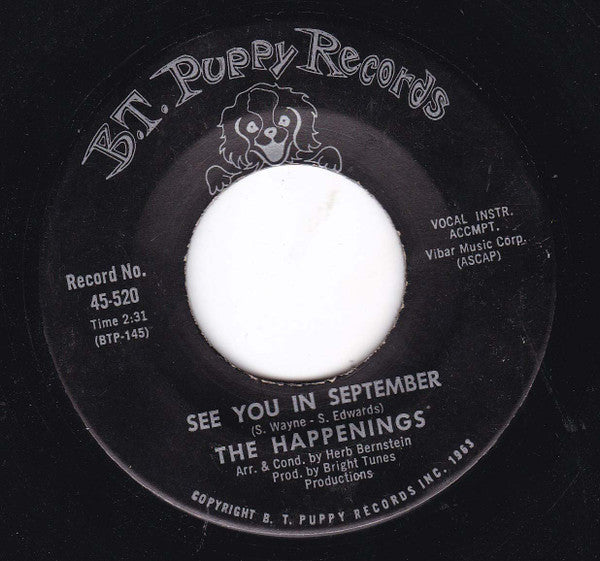 HAPPENINGS  - SEE YOU IN SEPTEMBER