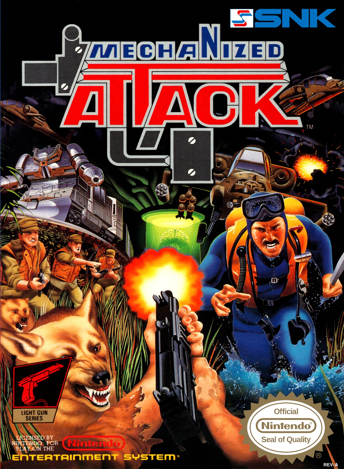 MECHANIZED ATTACK  - NES